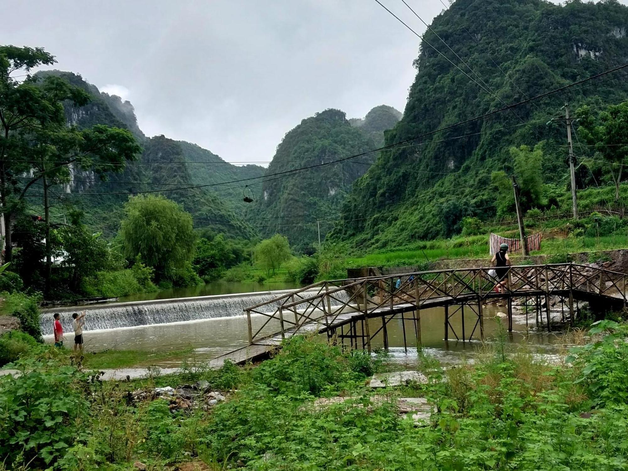 Trieu Hoan Homestay Cao Bang Buitenkant foto