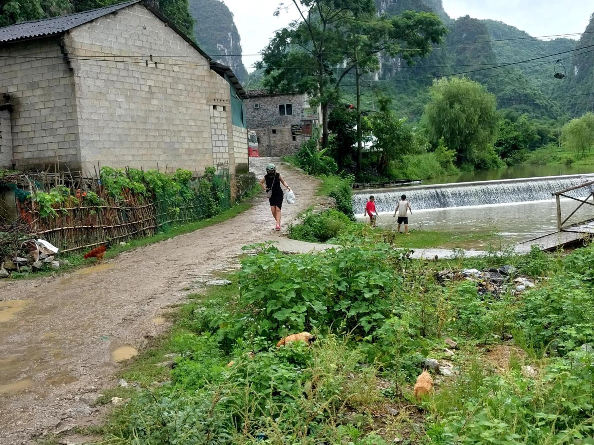 Trieu Hoan Homestay Cao Bang Buitenkant foto